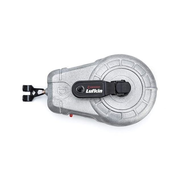 Crescent Lufkin cast aluminum chalk reel