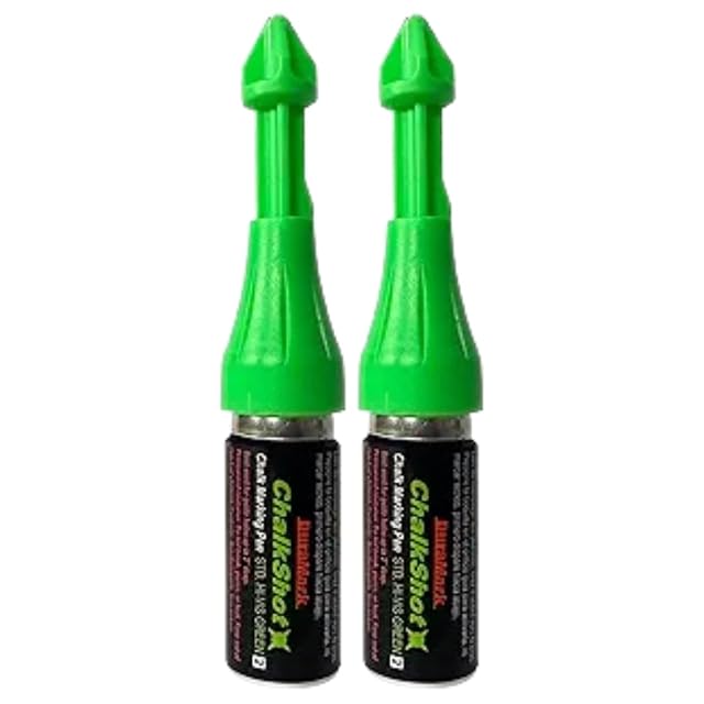 DuraMark standard marking chalk, pack of two one-ounce bottles