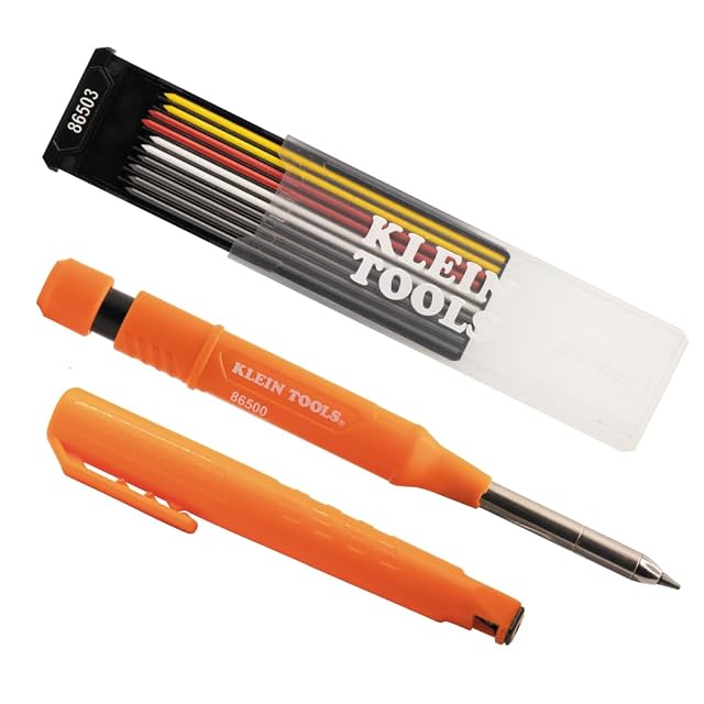 Klein Tools Skribes mechanical carpenter pencil with triangular barrel