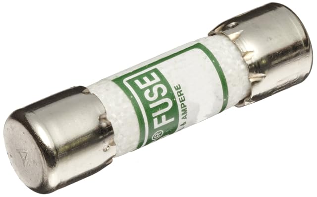 Fluke 203406 replacement fuses in a five-piece blister pack