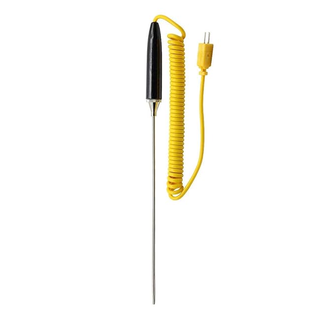 Nxtop WRNK-187 type K thermocouple probe with yellow miniature connector