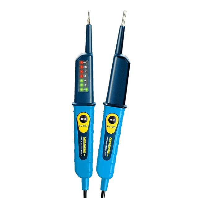PANCONTROL PAN Volttester 400 FI with its color-coded LED display